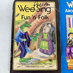 Wee Sing Songbooks Lot Of 4 Fun Folk Silly Songs Around World Christmas Vintage