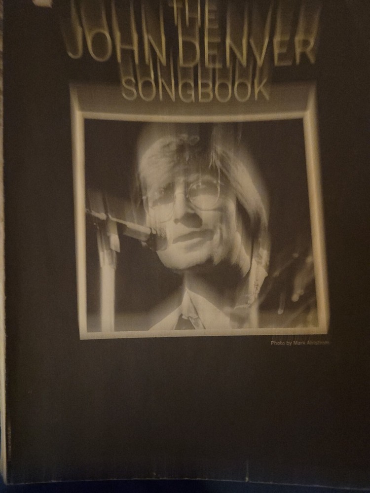 John Denver Songbook Sheet Music Cherry Lane Music Co 1971 vintage NOTE B2