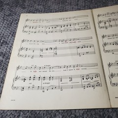 IT WAS NOT MEANT FOR ME Sheet Music Friml P/V G. Schirmer 1941
