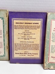 Vintage Stamps-Baxter 1940s – 70s Gospel Song Book Lot of 5