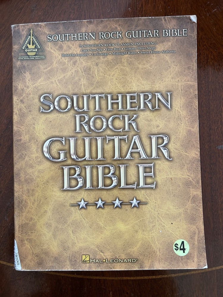 Southern Rock Guitar Bible Book Recorded Version Hal Leonard