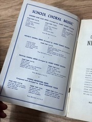 Negro Spirituals Robbins Choral Collection Piano Music Book Charles L. Cooke USA