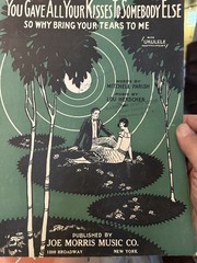 E 3-Pack 9×12 post-1920 Vintage sheet music