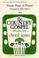Sweet Hour of Prayer SATB Sheet Music with Piano Accompaniment and Guitar Chords