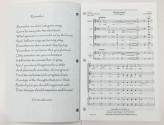 Remember SATB A Cappella Sheet Music By Ivo Antognini Alliance Music Publication