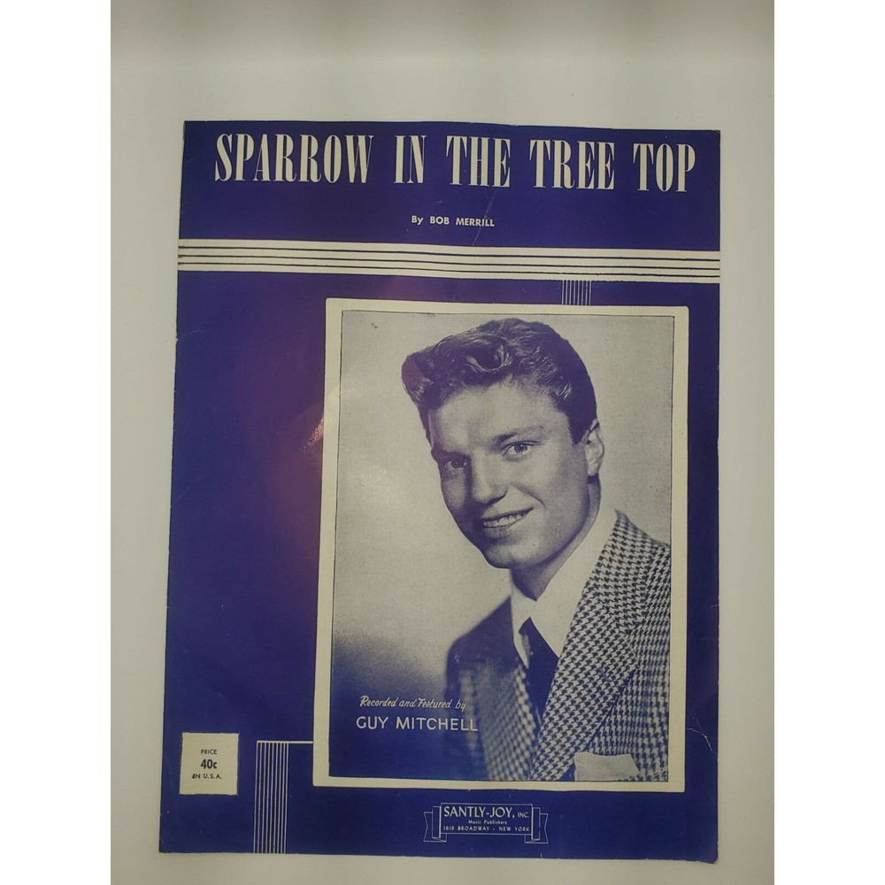 Sparrow in the Treetop. by Bob Merrill Sheet Music 1951