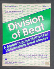 Division of Beat, Intermediate Band, Alto Sax, Haines McEntyre 1982, Free Ship