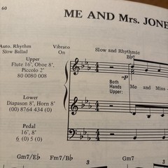Bradley’s Popular All Organ Song Book, Vol 1, Spiral Bound Song Book 80 Pages
