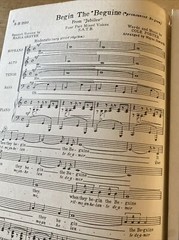 Begin the Beguine (Spanish & English) – Cole Porter – Sheet Music 1941