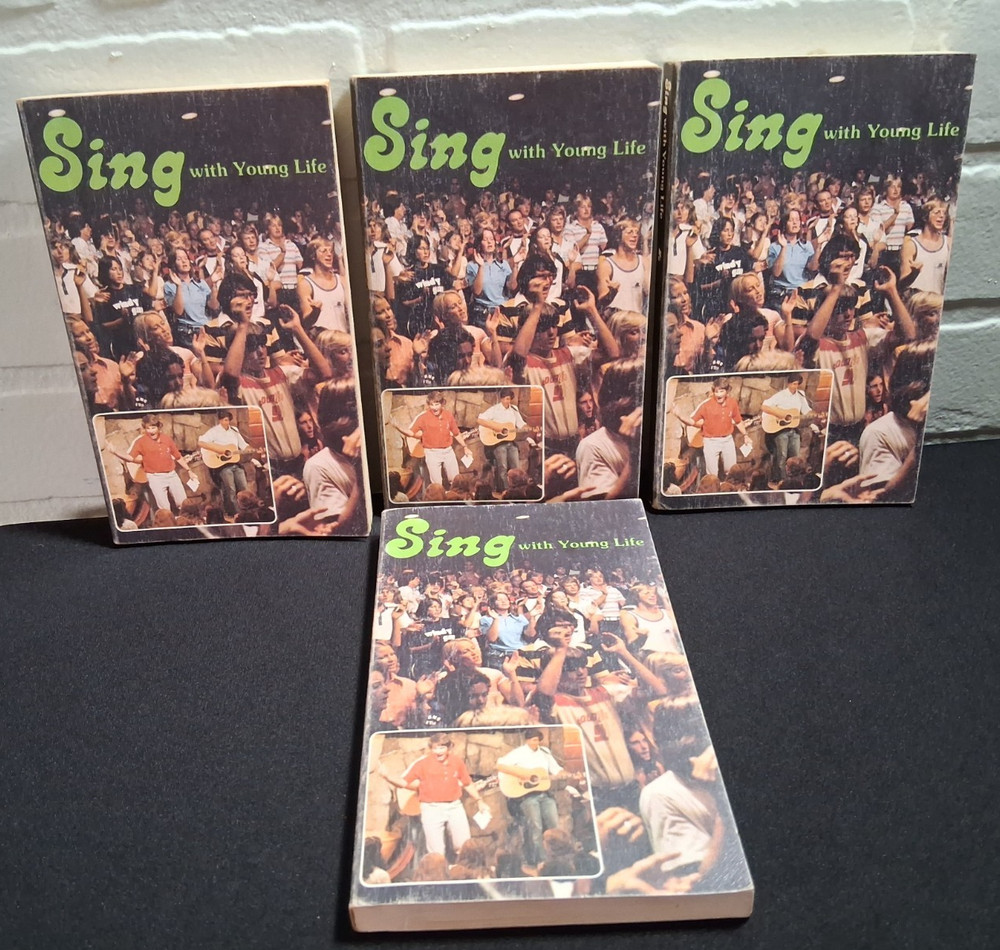 Sing with Young Life Songbooks Lot 1978 Lyrics & Chords 155 Pg Christian Vintage