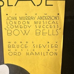You’re Blade Piano Voice Sheet Music Harms Bruce Sievier Ord Hamilton 1932