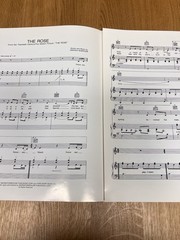 The Rose Bette Midler Sheet Music 1979 20th Century-Fox Music & Lyrics Vintage