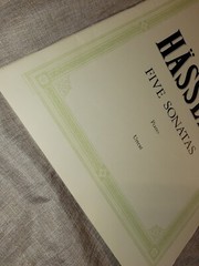 Hassler Dive Sonatos Piano – Edition Peters sheet music 66799