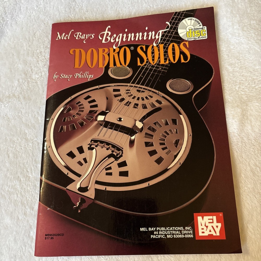 MEL BAYS BEGINNING DOBRO GUITAR SOLOS new ship tomorrow
