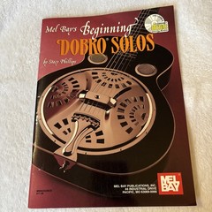 MEL BAYS BEGINNING DOBRO GUITAR SOLOS new ship tomorrow