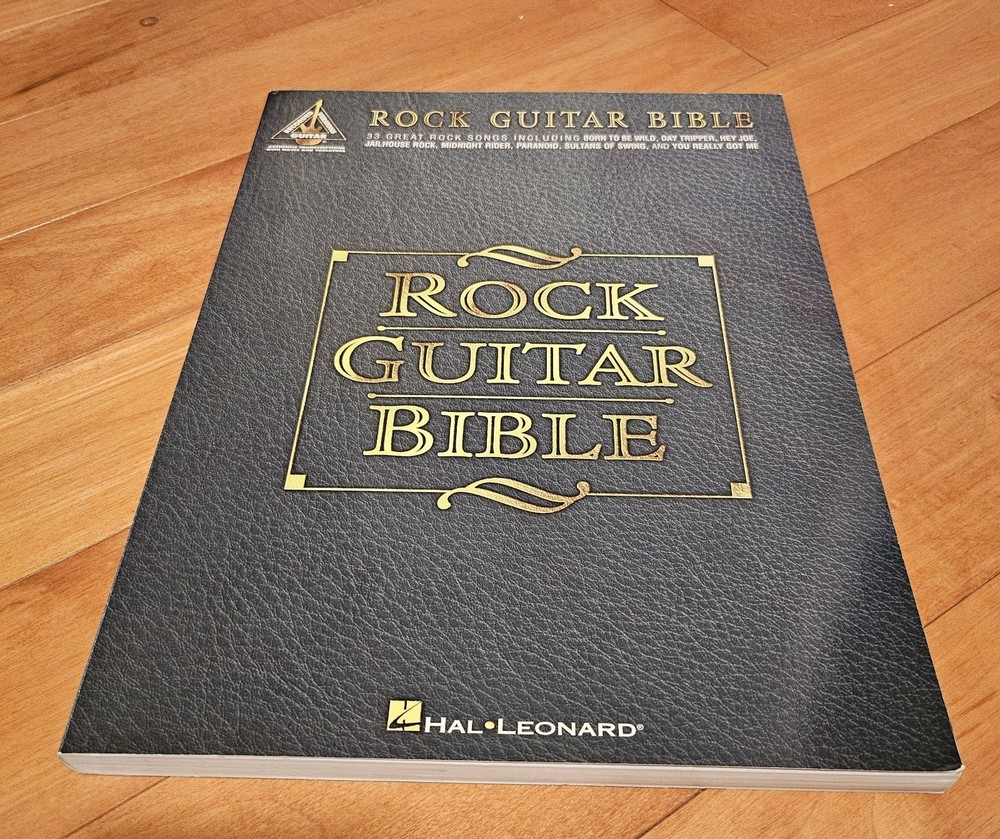 Rock Guitar Bible Hal Leonard Corporation Trade Paperback