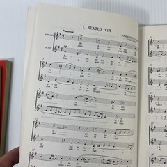 Anthems for Choirs Vol 1 2 3 and 4 Lot 4 Religious Choral Vocal Music Book