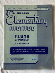 Lot of 3 Vintage Rubank Elementary Method Books Clarinet Flute Trumpet Cornet
