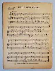 Mystery Children&rsquo;s Songbook Sheet Music Anthology 1944 MM Cole Vintage No Cover