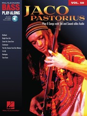Jaco Pastorius Bass Play-Along Vol 50 for Bass Guitar Tab Sheet Music Book Audio
