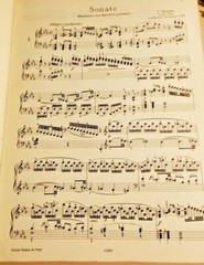 Haydn Sonaten Band 1 No. 713a Edition Peters – 1937 Piano music book