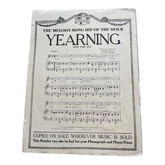 All Alone Sheet Music 1924 Irving Berlin Music Box Revue Broadway Jazz Age