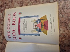 The Golden Song Book 1971 Golden Press Vintage Songbook
