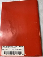 Vintage Christmas Favorites 1982 Song & Music Book By Jim Loucks