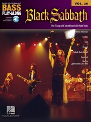 Black Sabbath Sheet Music Bass Play-Along Book and Audio NEW 000701180