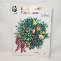 Theodore Presser Co INTERNATIONAL CHRISTMAS For Organ Music Book Lyrics Chords