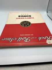 Rock and Roll Stew Of Choice Hits, Thirty-Eight Songs Piano Songbook Vocal VTG
