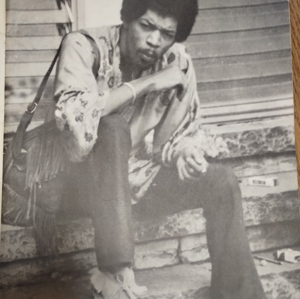 Jimi Hendrix Sheet Music The Cry of Love Centerfold Words Photos 1971 Vintage