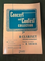 VINTAGE CLARINET MUSIC BOOKS