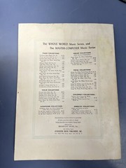 Vintage 1944 Dance Music the whole world plays sheet music signed Anne McLeod