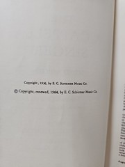 The A Cappella Singer Mixed Voices Collection 1964 Vintage Choral Music Book.