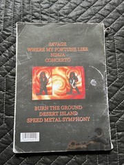 RARE Cacophony TABLATURE songbook JASON BECKER MARTY FRIEDMAN Tab