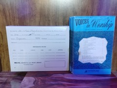 Voices in Worship Vol 10 No 3 SATB Choral Music Lot 27 Copies Singspiration Norm