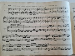 1er Cahier de Chorals Varies J.S. Bach revision Gabriel Faure Paris Durand 1916