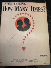 P 9×12 4-pack Sheet Music By IRVING BERLIN