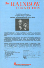 The Rainbow Connection All School Revue Sheet Music 1989 2 Part / Unison Carter