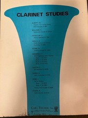 VINTAGE CLARINET MUSIC BOOKS
