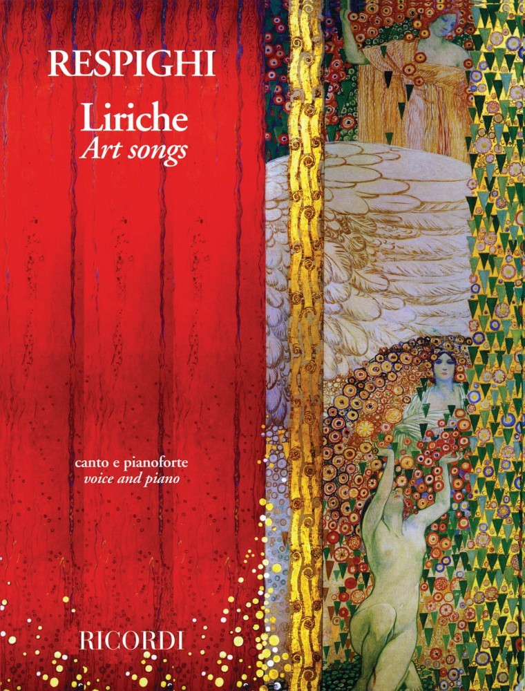 Liriche Art Songs in Medium High Voice Vocal Book NEW 050486351