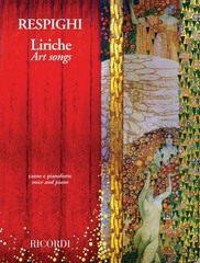 Liriche Art Songs in Medium High Voice Vocal Book NEW 050486351