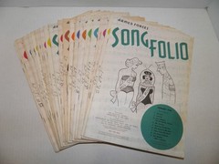 Vintage Armed Forces Song Folio Sheet Music 1959 Lot of 25 GUC