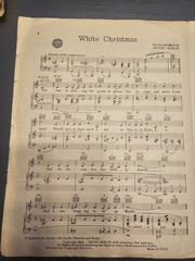 White Christmas 1942 Sheet Music Irving Berlin