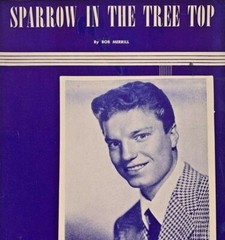 Vintage Sheet Music Sparrow In the Tree Top by Guy Mitchell 1951 PA-11