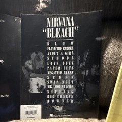 Nirvana Electric Guitar Song Books Hal Leonard Incesticide Nevermind Bleach