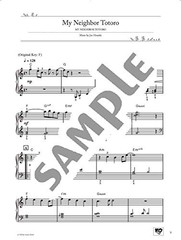 Studio Ghibli Best Hit 10 Piano Solo Easy Level English Ver. Japan Book