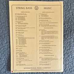 International Music Company Romberg Sonata Op 38 No 1 Bass/Piano Sheet