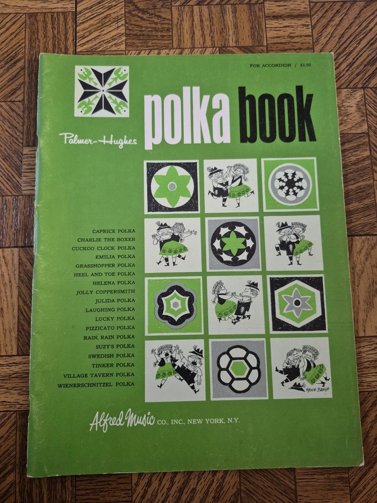 THE PALMER-HUGHES POLKA BOOK FOR THE ACCORDION, Alfred Music 1963